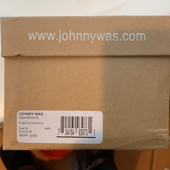 NEW with box! Johnny Was flats sandals shoes - Picture 2 of 8